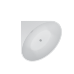 بانيو ديورافيت اكريليك سيملس ( كورنر ) موديل كابو مقاس ( 125 * 125 ) ابيض شامل طابق الصرف - الصورة 3