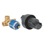 ⁦جسم خلاط دش دفن جروهي بدون المحول 1 مخرج ( للتركيب داخل الحائط ) 33964000⁩ - الصورة ⁦2⁩