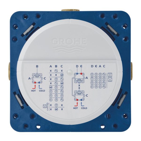 ⁦خلاط دفن رابيدو سمارت بوكس جروهي عدد 3 مخرج و 2 مدخل ( للتركيب داخل الحائط )  35600000⁩ - الصورة ⁦4⁩