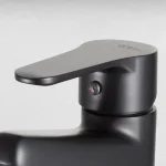 ⁦خلاط حوض طويل بدون فيداج جلوبال ستاندرد ميرا بلس اسود 1041-EBP⁩ - الصورة ⁦3⁩