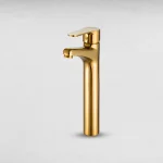 خلاط حوض طويل بدون فيداج جلوبال ستاندرد ميرا بلس ذهبي 1041-GP