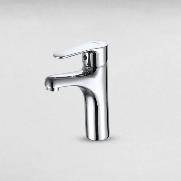 ⁦خلاط حوض وسط بدون فيداج جلوبال ستاندرد ميرا بلس كروم 1042-CP⁩ - الصورة ⁦1⁩