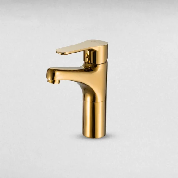 1042-GP-01 خلاط حوض وسط بدون فيداج جلوبال ستاندرد ميرا بلس ذهبي 1042-GP - الصورة 1