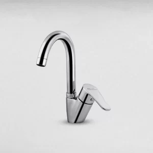 خلاط حوض قنطره ماسوره متحركه بدون فيداج جلوبال ستاندرد ميرا بلاس كروم 1043-CP