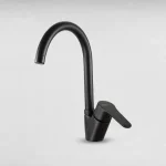 خلاط مطبخ شجره ماسوره متحركه جلوبال ستاندرد ميرا بلس اسود 1044-EBP