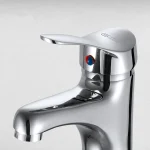 ⁦خلاط حوض طويل بدون فيداج جلوبال ستاندر  فيورا كروم 1054-CP⁩ - الصورة ⁦2⁩