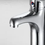 ⁦خلاط حوض طويل بدون فيداج جلوبال ستاندر  فيورا كروم 1054-CP⁩ - الصورة ⁦3⁩