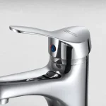 ⁦خلاط حوض وسط بدون فيداج جلوبال ستاندرد فيورا كروم 1058-CP⁩ - الصورة ⁦2⁩