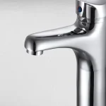 ⁦خلاط حوض وسط بدون فيداج جلوبال ستاندرد فيورا كروم 1058-CP⁩ - الصورة ⁦3⁩