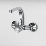 خلاط مطبخ حائطي قنطره ماسورة علويه جلوبال ستاندرد فيورا 1059-CP كروم