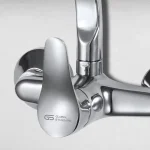 خلاط مطبخ حائطي قنطره ماسورة علويه جلوبال ستاندرد فيورا 1059-CP كروم - الصورة 2