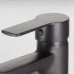 ⁦خلاط حوض طويل بدون فيداج جلوبال ستاندرد سكاي اسود 1074-EPP⁩ - الصورة ⁦2⁩