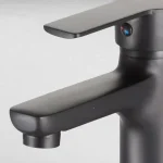 ⁦خلاط حوض طويل بدون فيداج جلوبال ستاندرد سكاي اسود 1074-EPP⁩ - الصورة ⁦3⁩