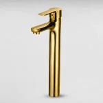 خلاط حوض طويل بدون فيداج جلوبال ستاندرد سكاي ذهبي1074-GP