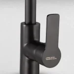 ⁦خلاط حوض قنطره ماسوةره متحركه بدون فيداج جلوبال ستاندرد سكاي اسود 1075-EBP⁩ - الصورة ⁦2⁩