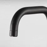 ⁦خلاط حوض قنطره ماسوةره متحركه بدون فيداج جلوبال ستاندرد سكاي اسود 1075-EBP⁩ - الصورة ⁦3⁩