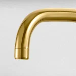 ⁦خلاط حوض قنطره ماسوةره متحركه بدون فيداج جلوبال ستاندرد سكاي ذهبي 1075-GP⁩ - الصورة ⁦3⁩