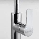 ⁦خلاط حوض قنطره ماسوةره متحركه بدون فيداج جلوبال ستاندرد سكاي كروم  1076-CP⁩ - الصورة ⁦4⁩