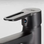 ⁦خلاط حوض طويل يد واحده بدون فيداج جلوبال ستاندرد اوبن سكاي اسود 1084-EBP⁩ - الصورة ⁦2⁩