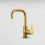 خلاط حوض قنطرة ماسوره متحركه بدون الفيداج جلوبال ستاندر اوبن سكاي ذهبي 1085-GP