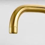 ⁦خلاط حوض قنطرة ماسوره متحركه بدون الفيداج جلوبال ستاندر اوبن سكاي ذهبي 1085-GP⁩ - الصورة ⁦3⁩