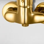 خلاط شطاف يد واحده 10 سم جلوبال ستاندرد اوبن سكاي ذهبي 1089-GP - الصورة 3