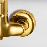 خلاط شطاف يد واحده 10 سم جلوبال ستاندرد اوبن سكاي ذهبي 1089-GP - الصورة 4