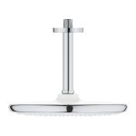 طاسة دش جروهي تيمبستا دفن دائري ۲٥سم كروم بماسوره سقفي ۲٦٦٦۹۰۰۰ - الصورة 3