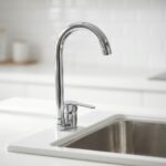 خلاط حوض جينوفا برو شجره هاندمكسر نيكل كروم 